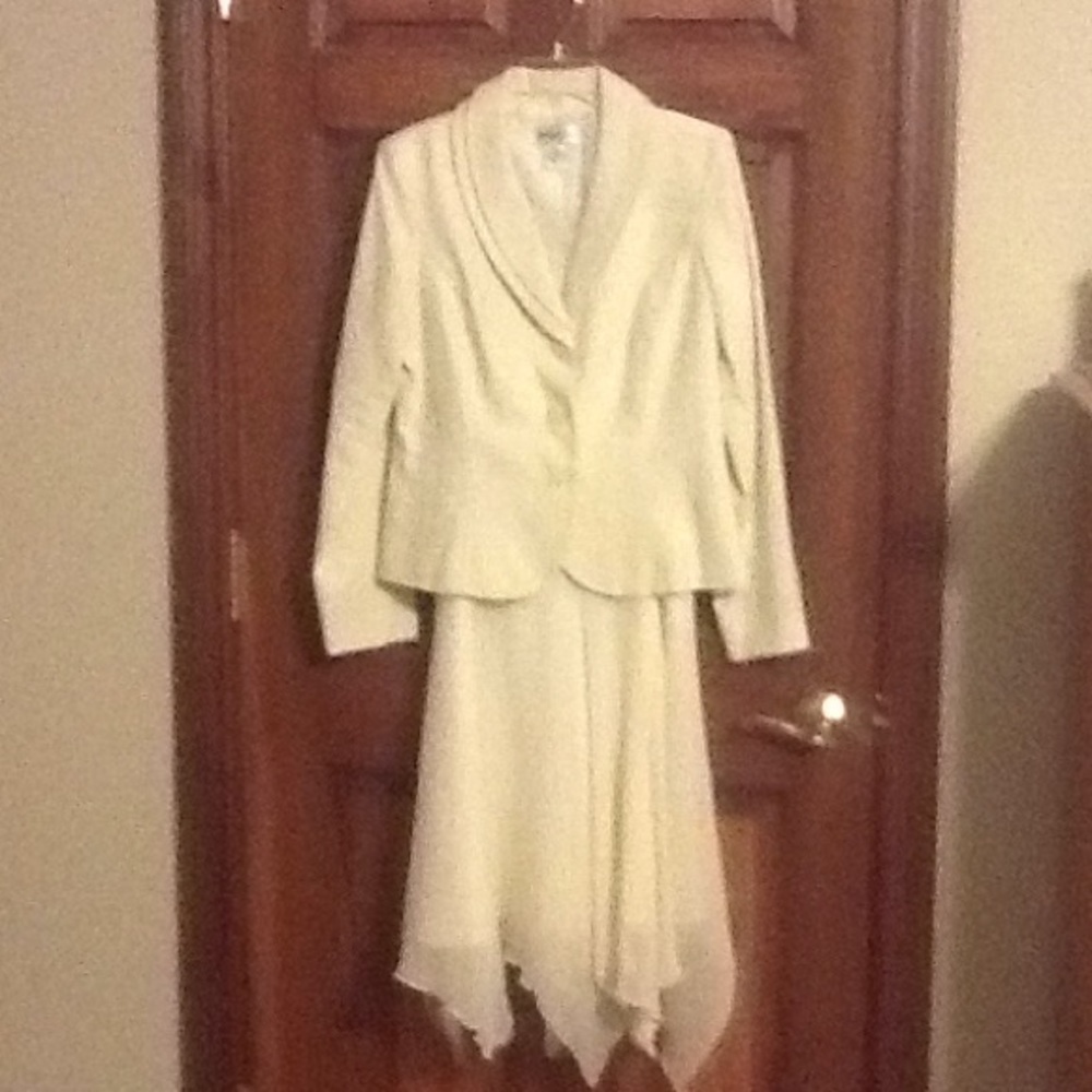 Cream Suit